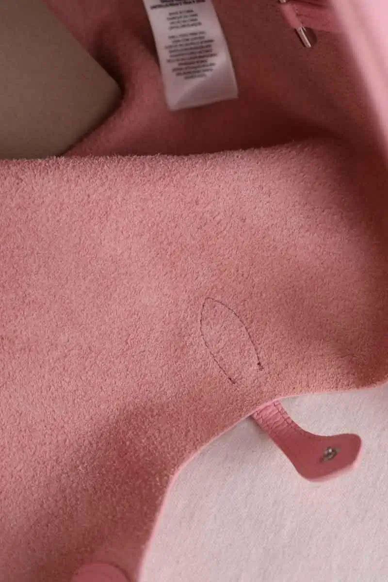 Cabas Ralph Lauren Cabas polo play Rose en Cuir