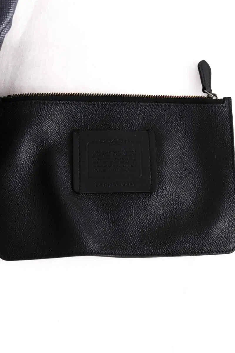 Cabas Reversible Coach Cabas Market Reversible Marine en Cuir
