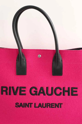 Cabas Saint Laurent Rose en Coton