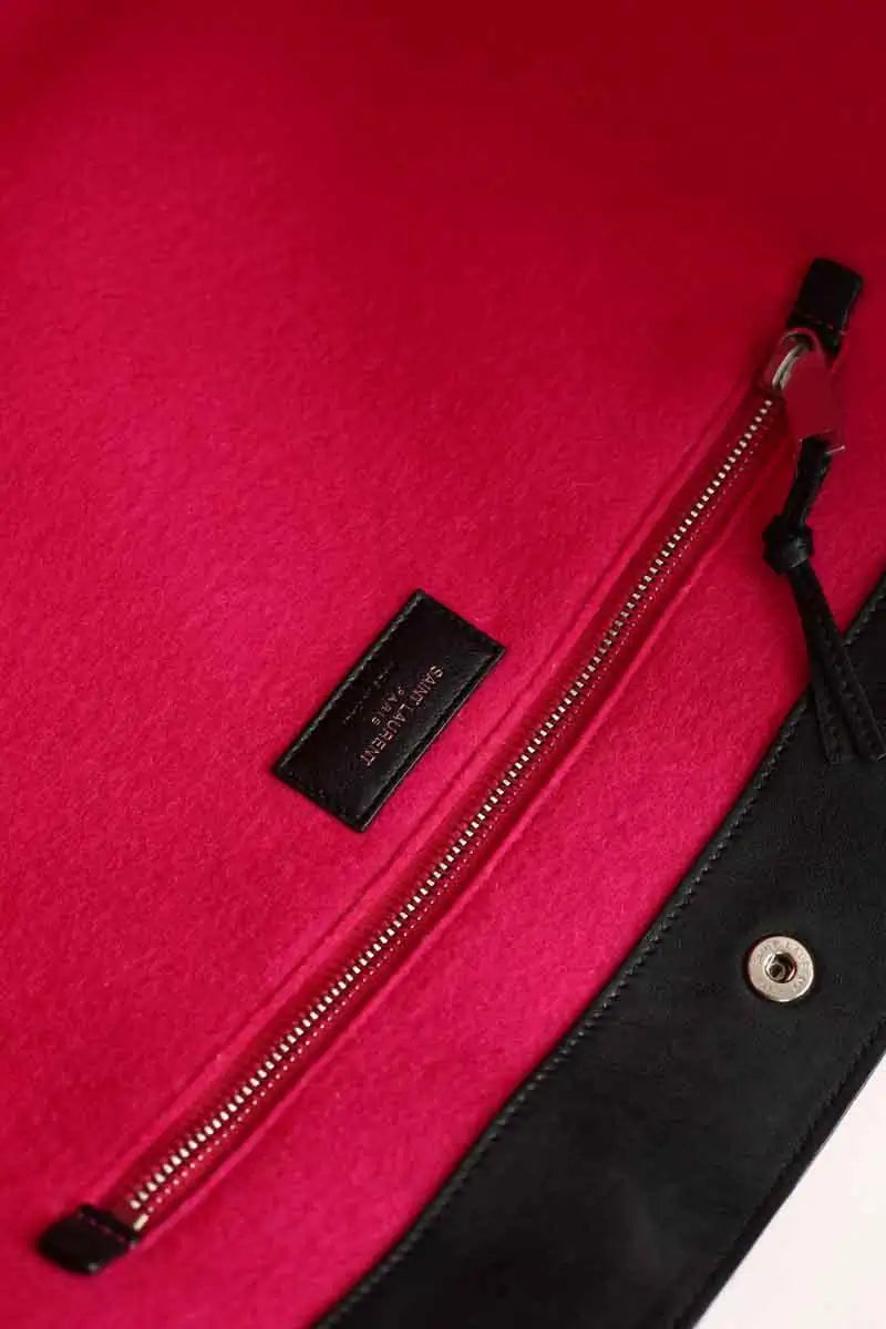 Cabas Saint Laurent Rose en Coton