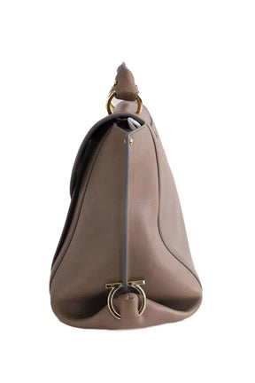 Cabas Salvatore Ferragamo Gris en Cuir