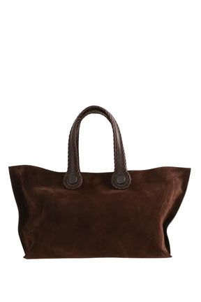 Cabas Serena Uziyel Hedera Marron en Daim - Seconde Main