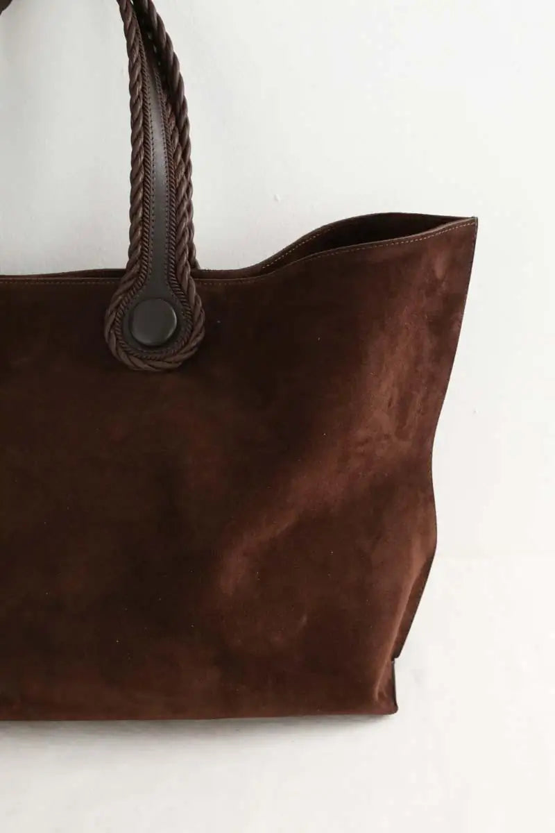 Cabas Serena Uziyel Hedera Marron en Daim