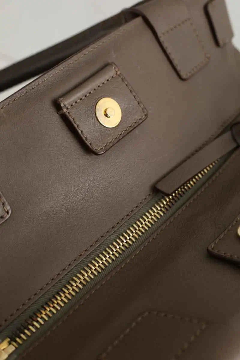 Cabas Sonia Rykiel Marron en Cuir