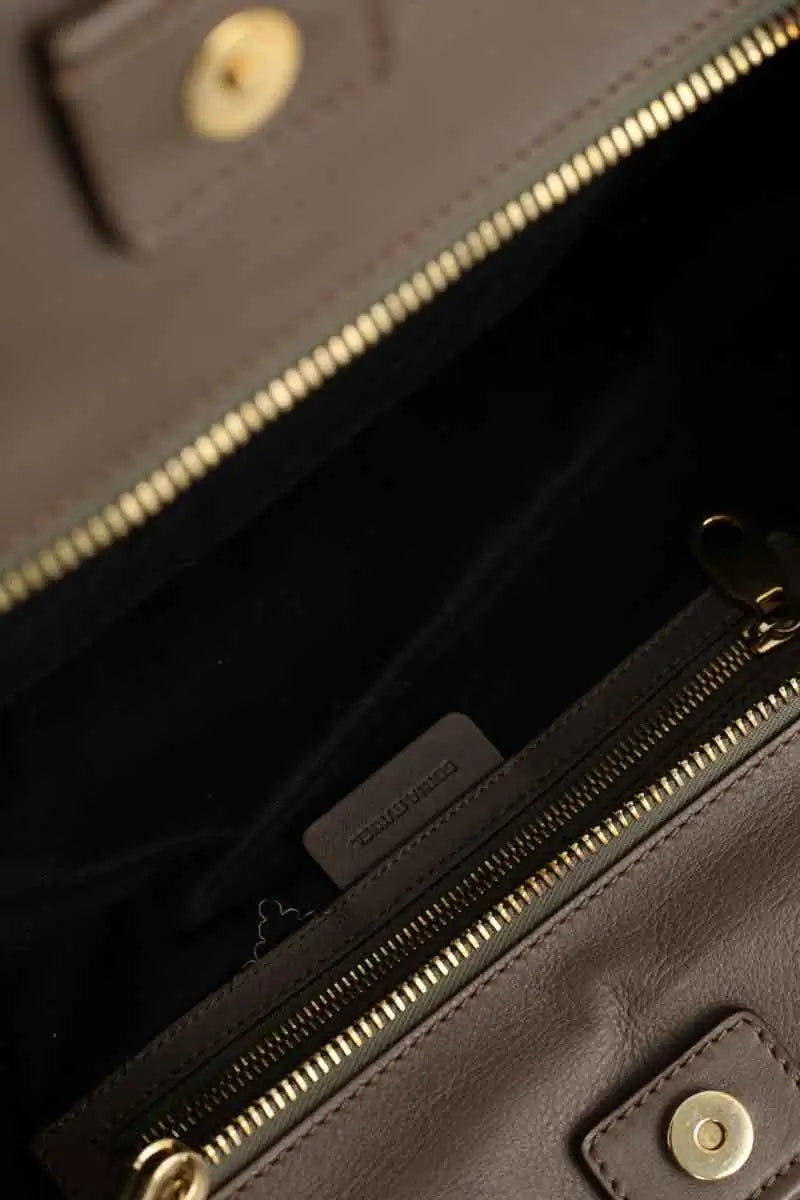 Cabas Sonia Rykiel Marron en Cuir