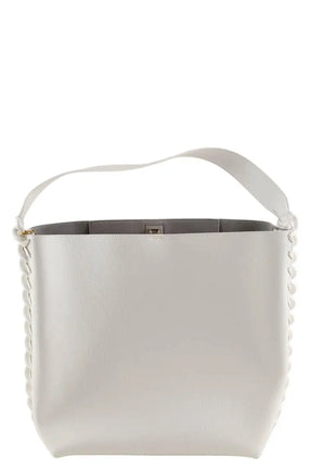 Cabas Stella McCartney Frayme totebag Blanc en Cuir - Seconde Main