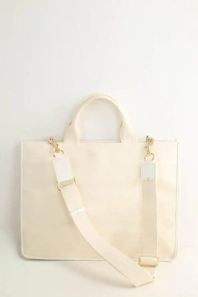 Cabas Tara Jarmon Tara par coeur Beige en Tissu