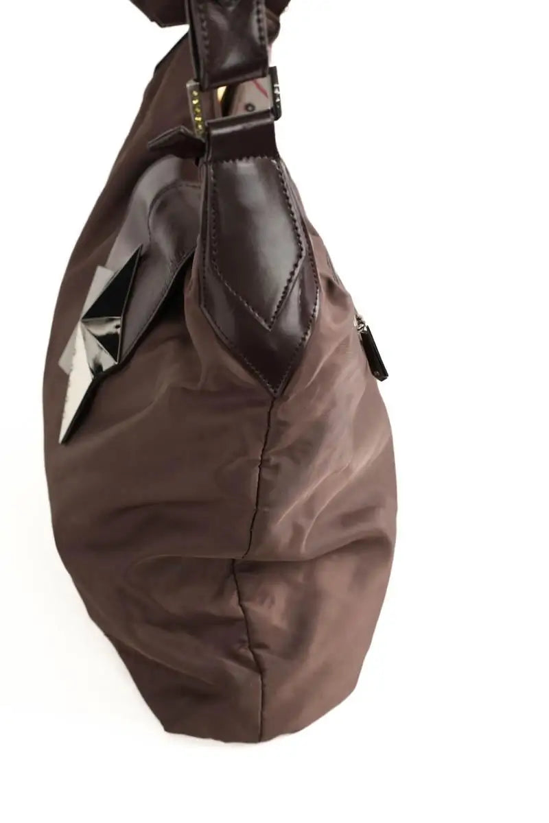 Cabas Thierry Mugler Marron en Synthétique