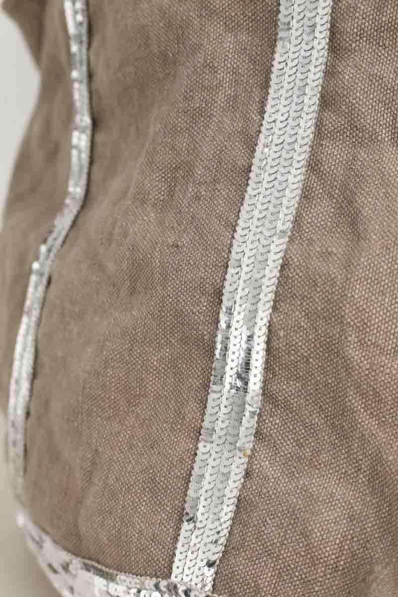 Cabas Vanessa Bruno Gris en Coton