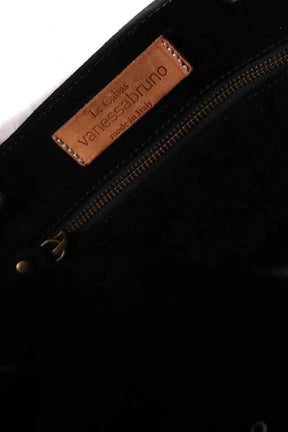 Cabas Vanessa Bruno Noir en Daim
