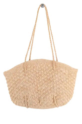 Cabas Ysé Beige en Osier - Seconde Main