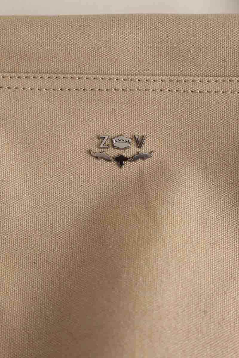 Cabas Zadig & Voltaire Beige en Tissu
