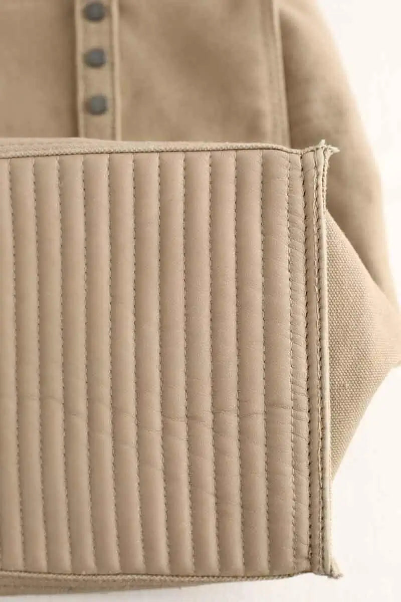 Cabas Zadig & Voltaire Beige en Tissu