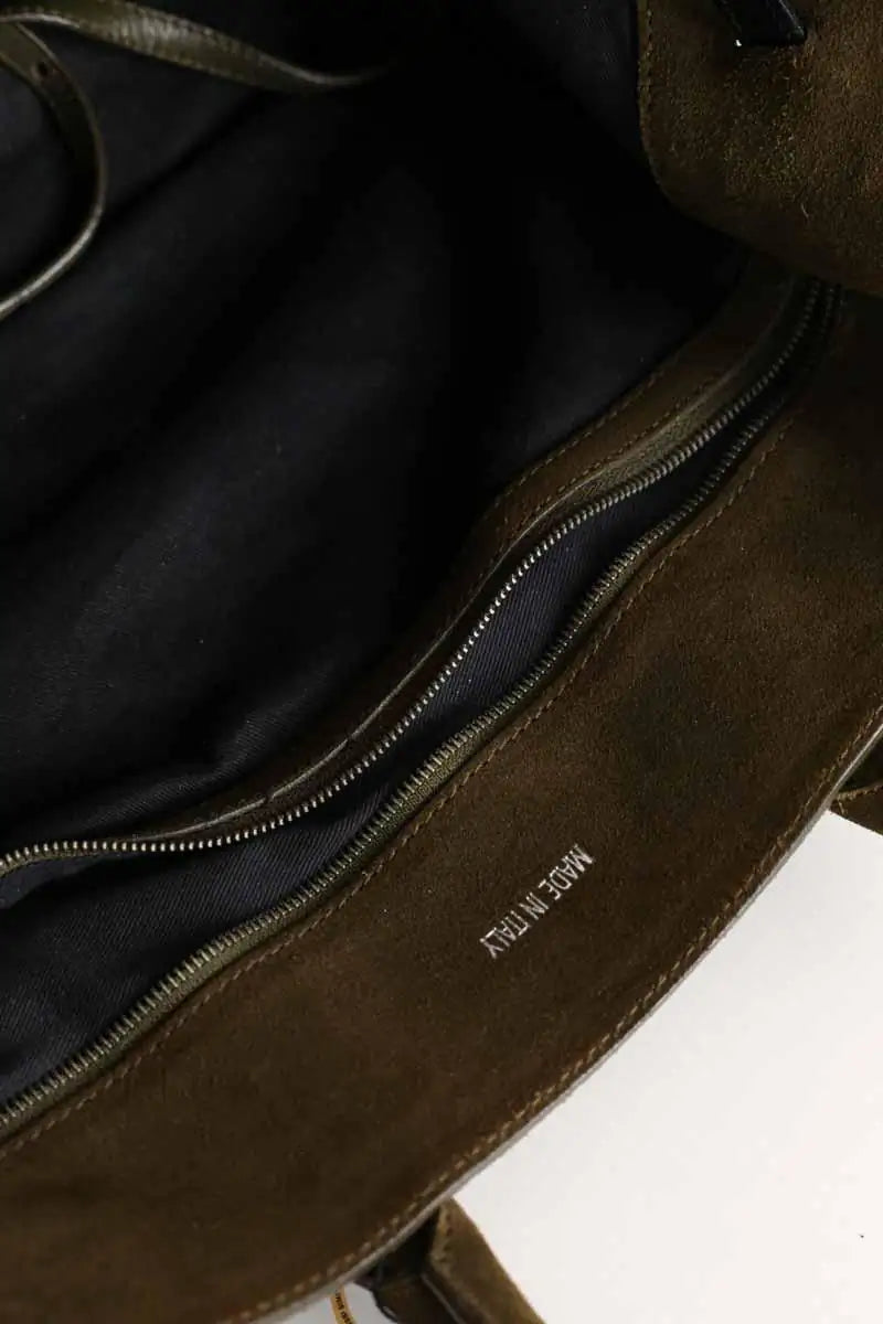 Cabas Zadig & Voltaire Candide Kaki en Daim
