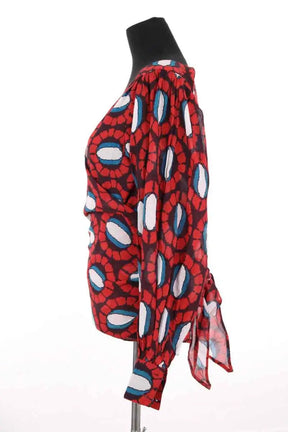 Cache-coeur Ba&Sh Rouge en Coton