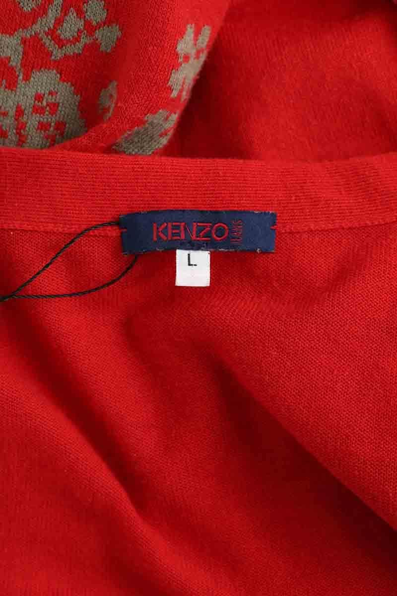 Cache-coeur Kenzo Rouge en Coton