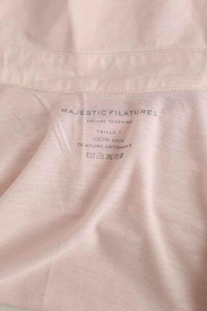 Cache-coeur Majestic Filatures Rose en Soie