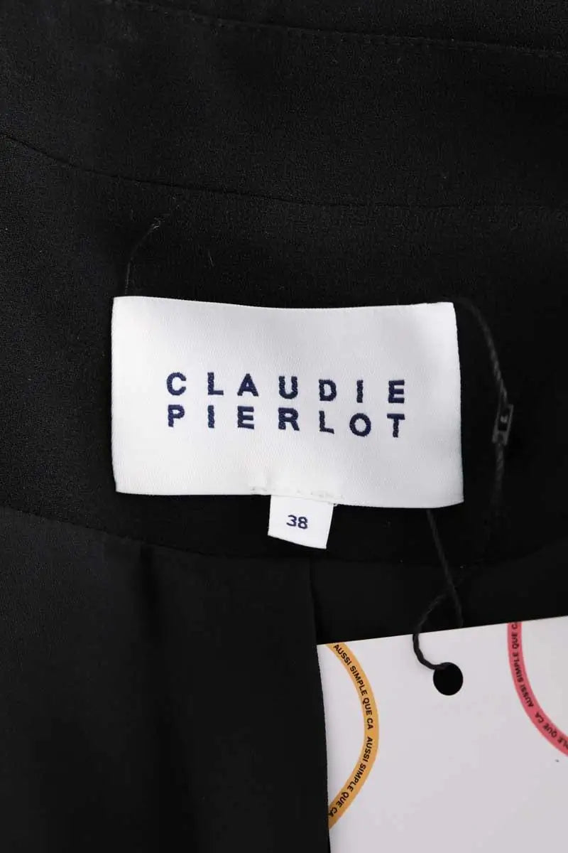 Veste Claudie Pierlot Noir en Synthétique
