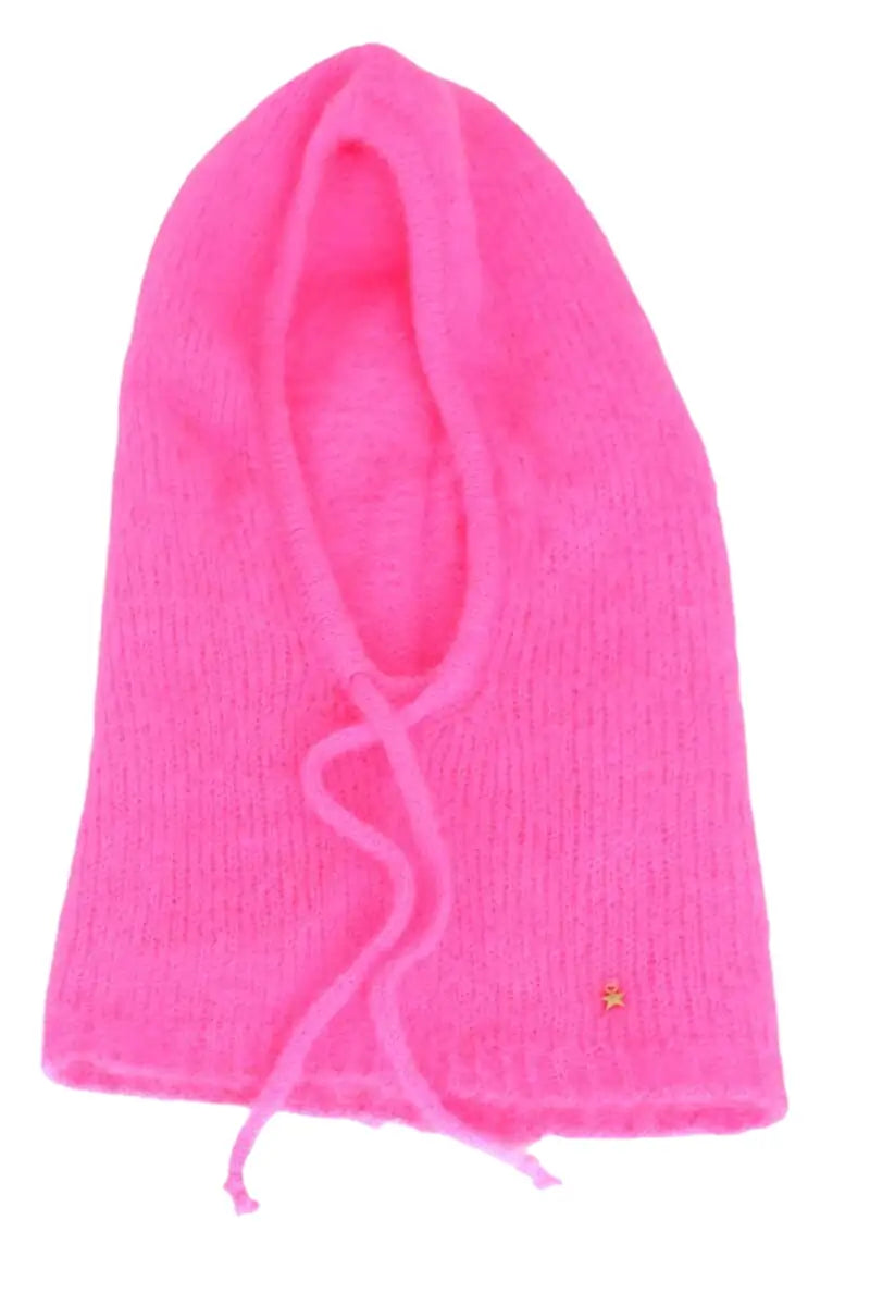 Cagoule Des Petits Hauts Calissa Rose en Laine, taille TU - Seconde Main