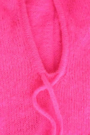 Cagoule Des Petits Hauts Calissa Rose en Laine