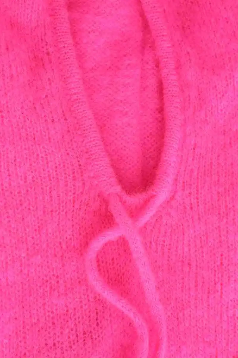 Cagoule Des Petits Hauts Calissa Rose en Laine