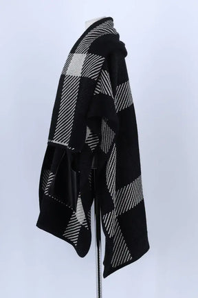 Cape Barbara Bui Noir en Laine