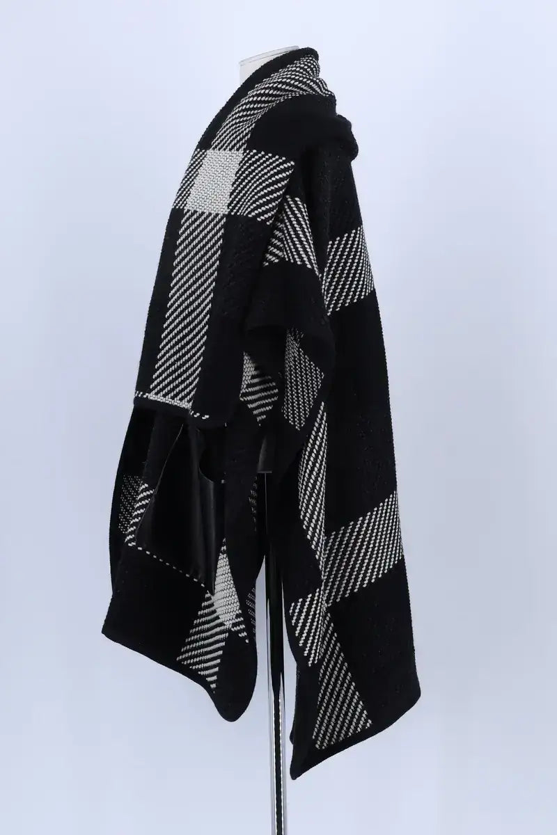 Cape Barbara Bui Noir en Laine