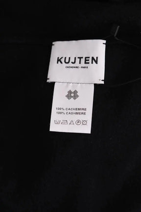 Cape Kujten Noir en Cachemire