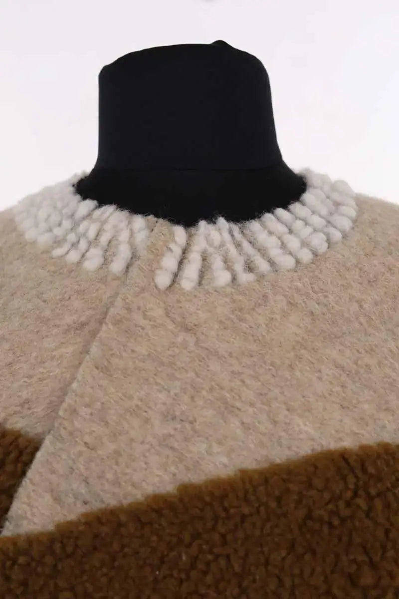 Cape Maje Beige en Laine