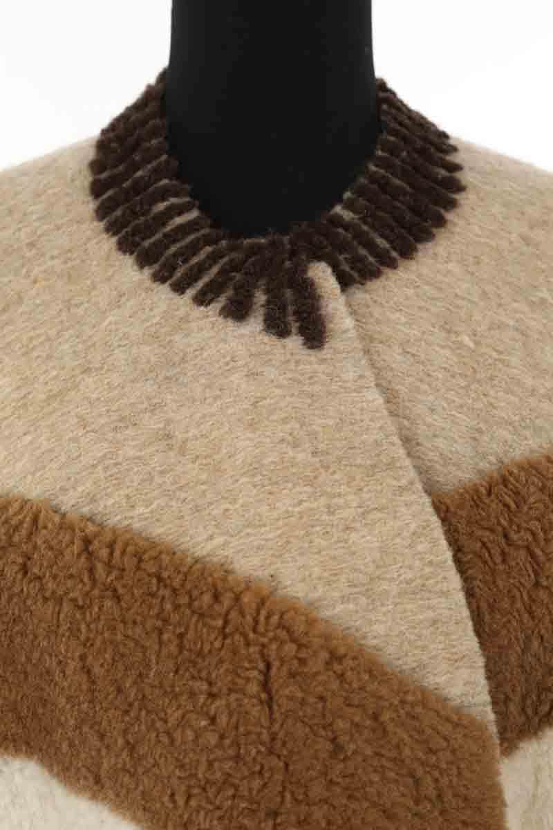 Cape Maje Marron en Laine