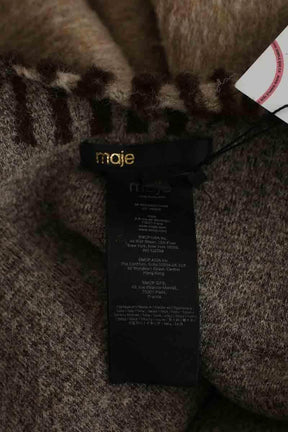 Cape Maje Marron en Laine