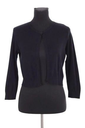 Cardigan Agnès B. Noir en Coton, taille M - Seconde Main
