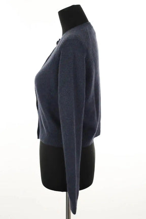 Cardigan Alexandra Golovanoff Bleu en Cachemire