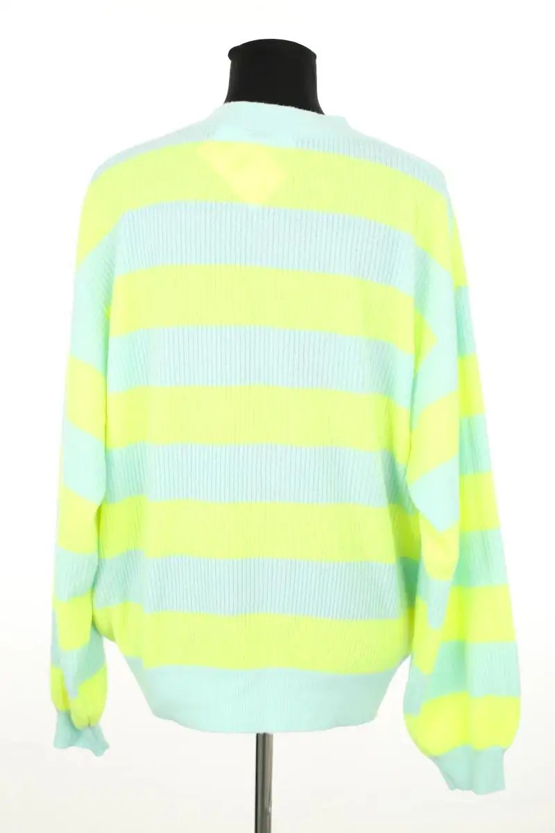 Cardigan American Vintage Jaune en Laine