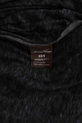 Cardigan American Vintage Noir en Synthétique