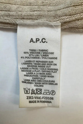 Cardigan APC Beige en Viscose