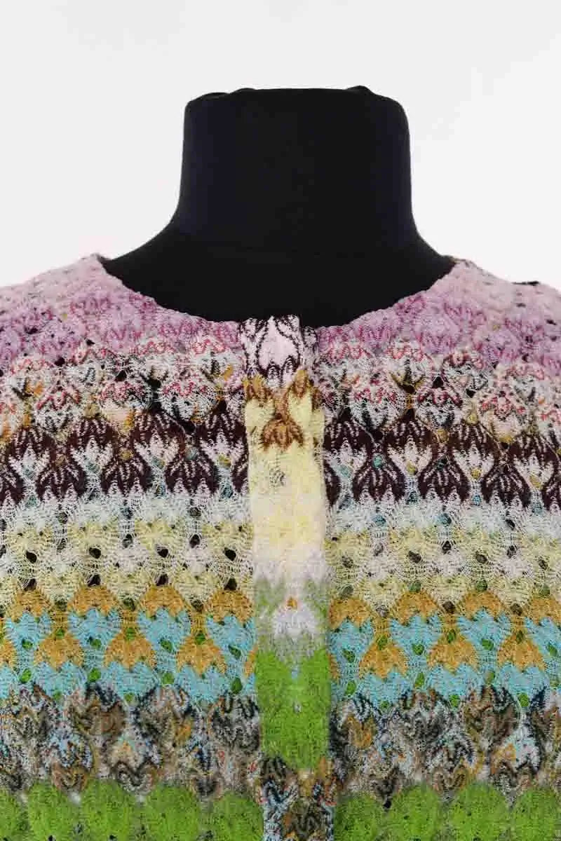 Cardigan avec top Missoni Multicolore en Viscose
