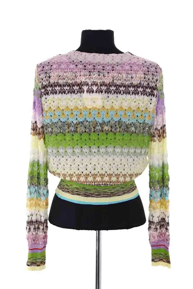 Cardigan avec top Missoni Multicolore en Viscose