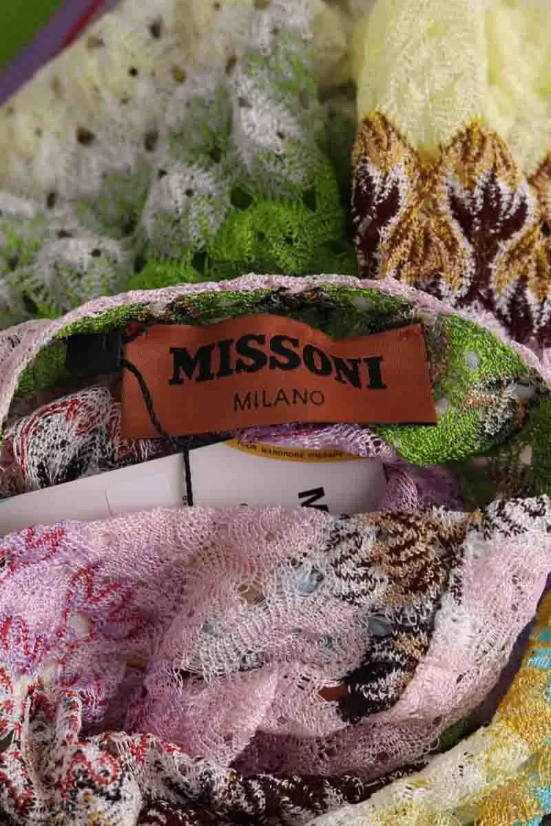 Cardigan avec top Missoni Multicolore en Viscose