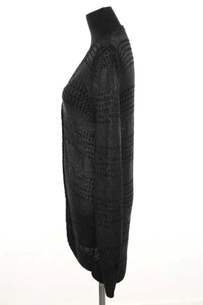 Cardigan Balenciaga Noir en Synthétique