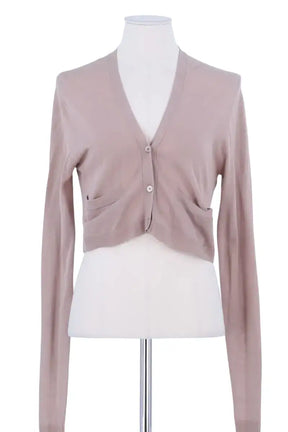 Cardigan Barbara Bui Rose en Viscose, taille S - Seconde Main