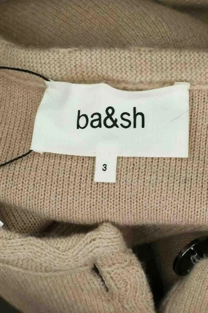 Cardigan Ba&Sh Beige en Laine
