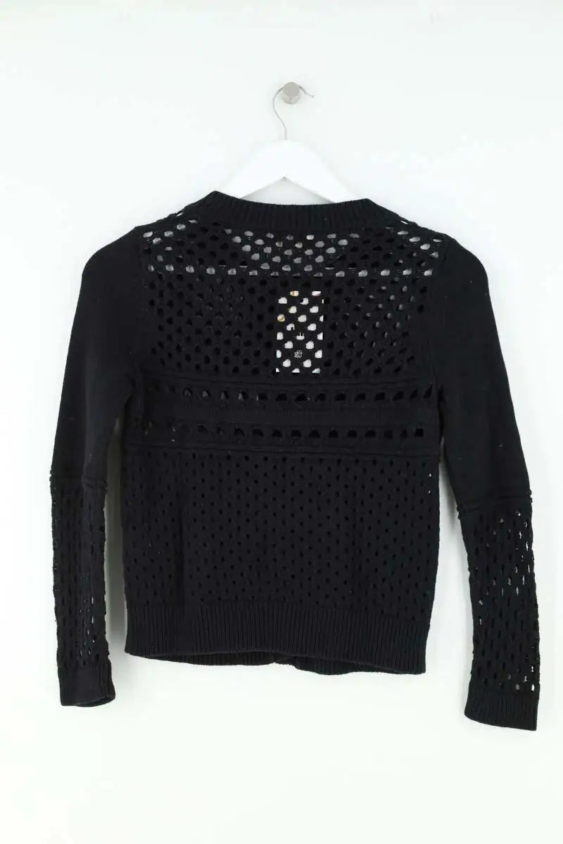 Cardigan Ba&Sh Emita Noir en Coton