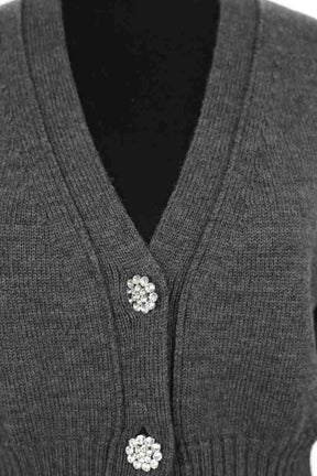Cardigan Ba&Sh Gris en Laine