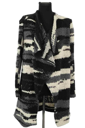 Cardigan Bash Gris en Polyester, taille XS - Seconde Main