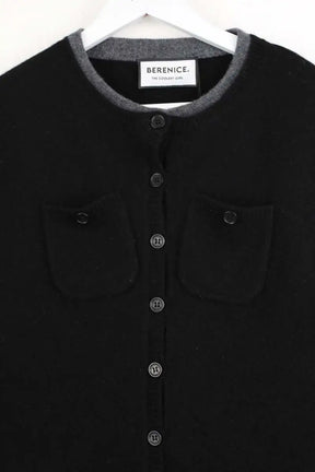 Cardigan Berenice Noir en Laine