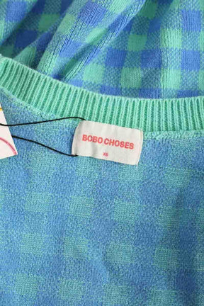 Cardigan Bobo Choses Bleu en Coton