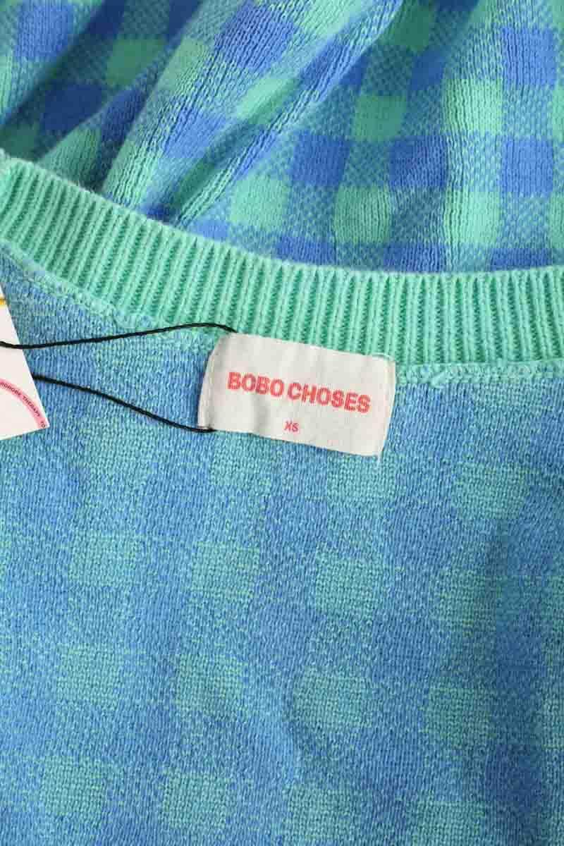 Cardigan Bobo Choses Bleu en Coton