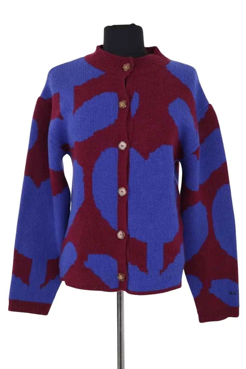 Cardigan Bobo Choses Bleu en Laine, taille S - Seconde Main