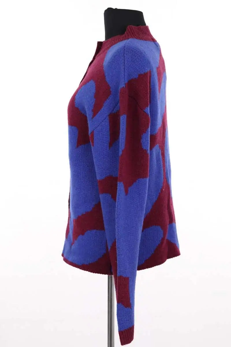 Cardigan Bobo Choses Bleu en Laine